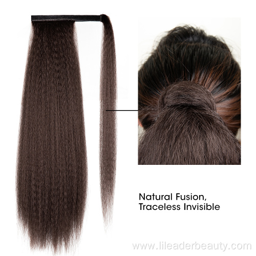 Yaki Ponytail Wrap Around Hair Piece Hair Extesnion